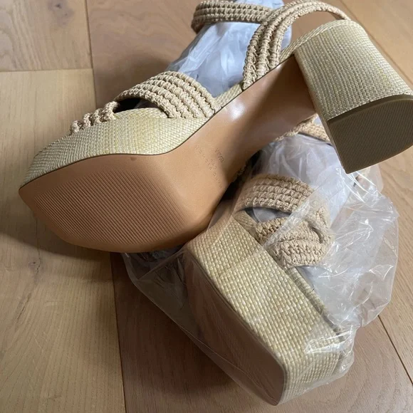 Platform Sandal Natural - Picture 5 of 8